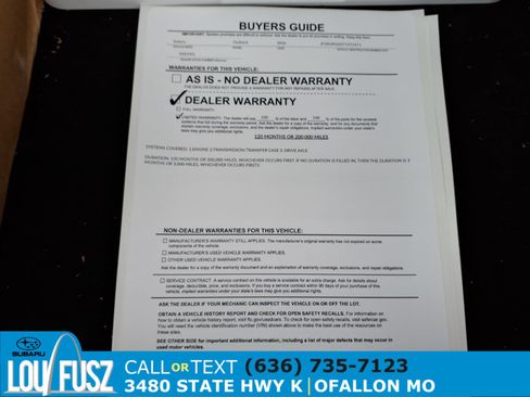 Certified 2026 Subaru Outback Limited XT AWD/4WD image 35