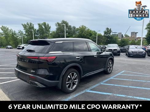 Certified 2022 INFINITI QX60 Luxe w/ Cargo Package AWD/4WD image 3