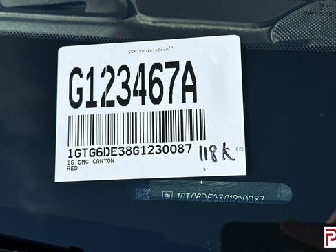 Used 2016 GMC Canyon SLT w/ Driver Alert Package image 33