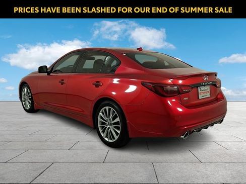 Used 2022 INFINITI Q50 Luxe w/ Cargo Package AWD/4WD image 5
