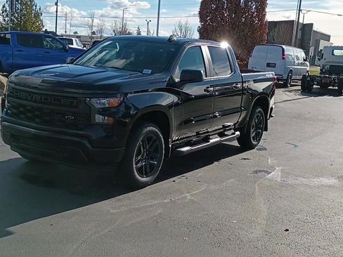 New 2026 Chevrolet Silverado 1500 Custom w/ Turbomax Blackout Package image 1