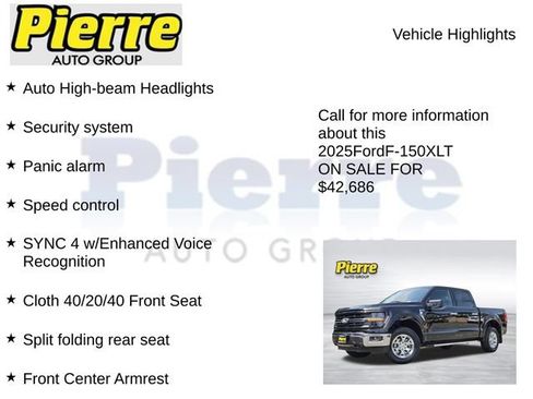 Used 2025 Ford F150 XLT w/ Equipment Group 301A Standard AWD/4WD image 22