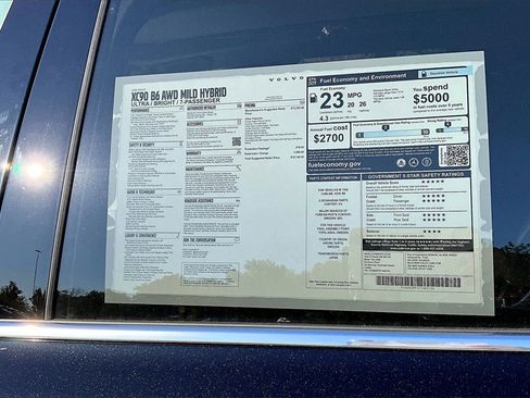 New 2026 Volvo XC90 B6 Ultra image 14