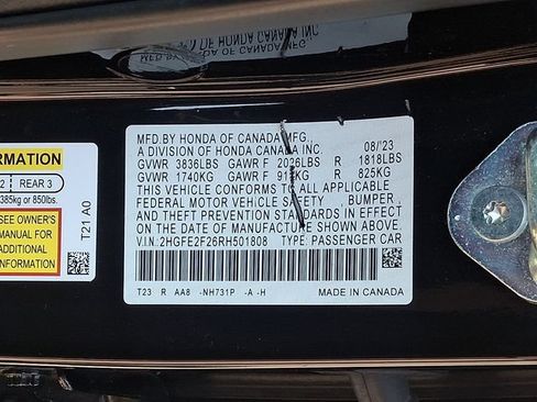 Used 2024 Honda Civic LX image 29