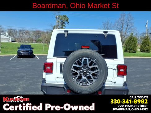 Used 2026 Jeep Wrangler Unlimited Sahara w/ Dual Top Group AWD/4WD image 4
