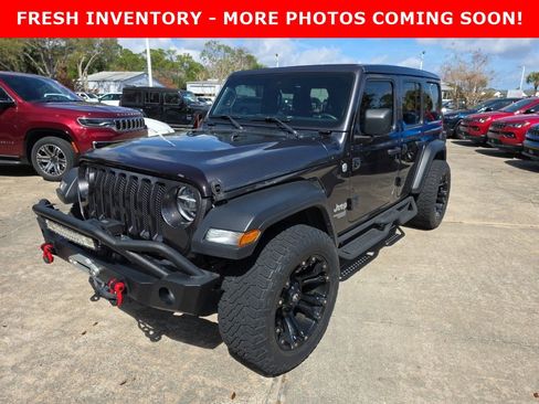 Certified 2021 Jeep Wrangler Unlimited Sport w/ Sun And Sound Package image 1