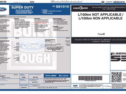 Used 2019 Ford F350 Lariat w/ Lariat Ultimate Package image 27