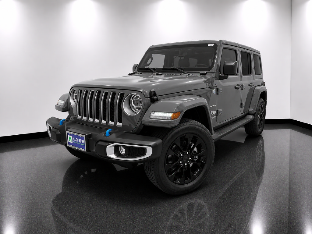 Used 2023 Jeep Wrangler Unlimited Sahara w/ Cold Weather Group AWD/4WD image 1