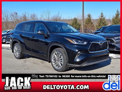 New 2026 Toyota Highlander Platinum