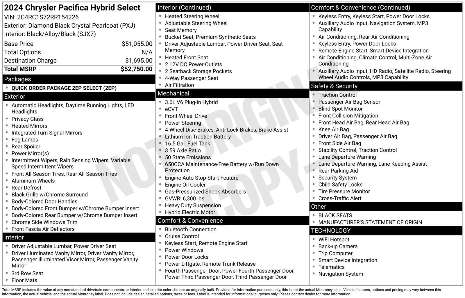 Used 2024 Chrysler Pacifica Limited FWD image 35