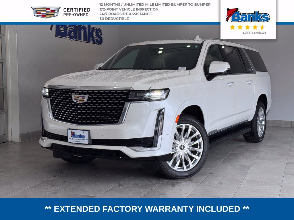 Certified 2024 Cadillac Escalade ESV Premium Luxury w/ Performance Package AWD/4WD image 1