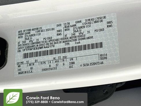 Used 2021 Ford F150 King Ranch w/ Equipment Group 601A High AWD/4WD image 34