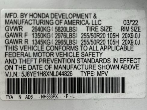 Used 2022 Acura MDX SH-AWD w/ Advance Package image 36