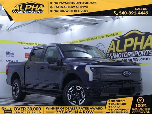 Used 2023 Ford F150 Lightning XLT w/ Tow Technology Package image 1