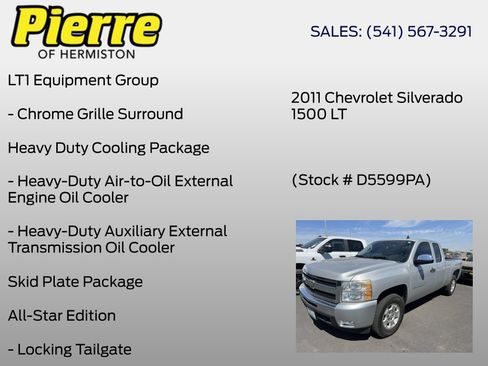 Used 2011 Chevrolet Silverado 1500 LT w/ All-Star Edition AWD/4WD image 7