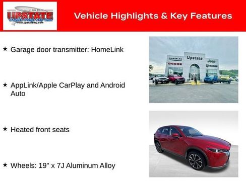 Used 2022 MAZDA CX-5 AWD 2.5 S w/ Premium Package image 16