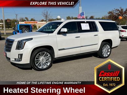 Used 2017 Cadillac Escalade ESV Platinum