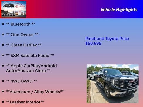 Used 2024 GMC Sierra 1500 SLT w/ SLT Premium Plus Package AWD/4WD image 16