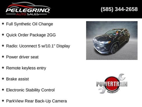 Used 2022 Jeep Compass Limited AWD/4WD image 2