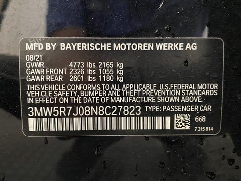 Used 2022 BMW 330i xDrive Sedan w/ Driving Assistance Package AWD/4WD image 32