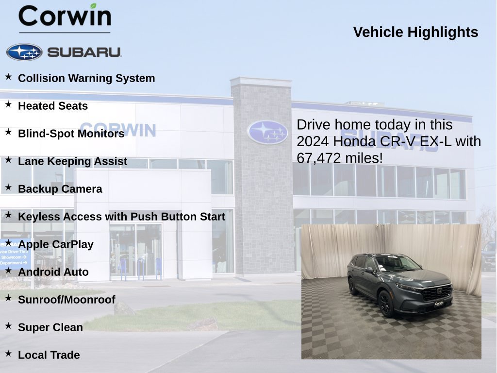 Used 2024 Honda CR-V EX-L image 6