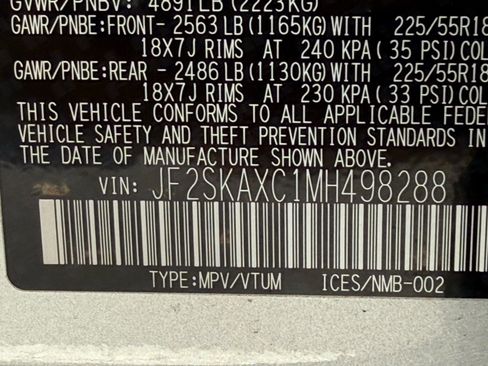 Used 2021 Subaru Forester Touring w/ Popular Package #2 image 12