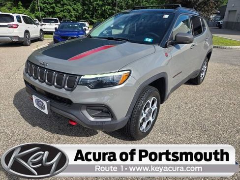 Used 2022 Jeep Compass Trailhawk w/ Trailhawk Elite Group AWD/4WD image 1