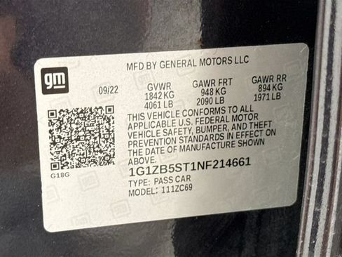 Used 2022 Chevrolet Malibu LS FWD image 22