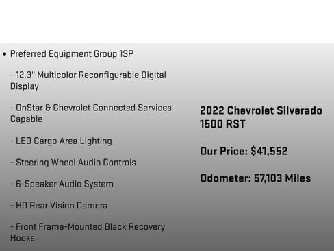 Used 2022 Chevrolet Silverado 1500 RST w/ Redline Edition AWD/4WD image 24