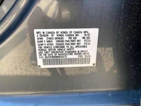 Used 2008 Honda Ridgeline RTL image 30