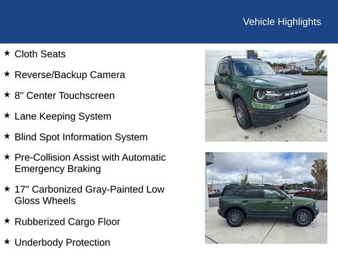 Certified 2024 Ford Bronco Sport Big Bend image 29