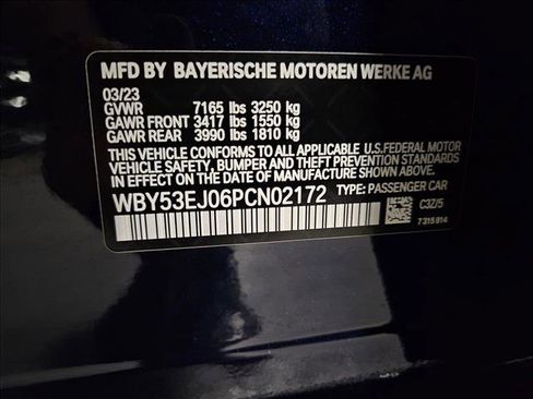 Certified 2023 BMW i7 xDrive60 w/ Parking Assistance Package AWD/4WD image 22