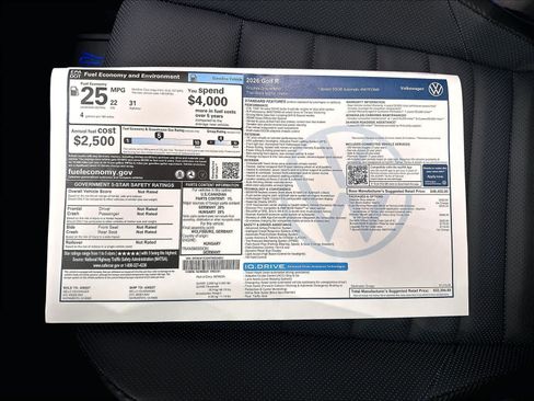 New 2026 Volkswagen Golf AWD/4WD image 14