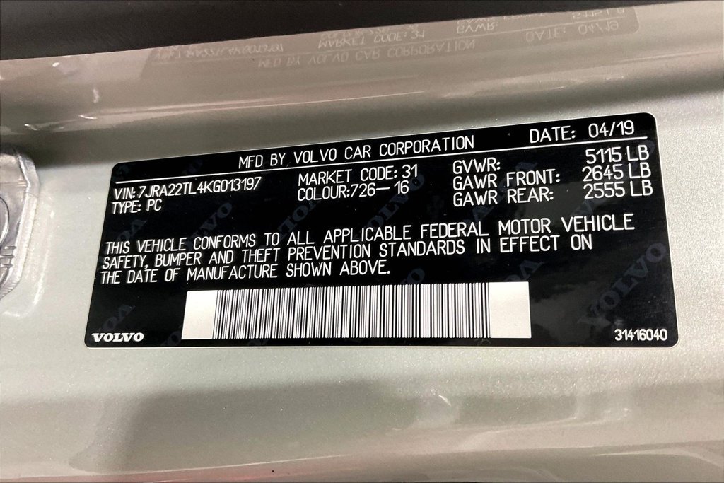 Used 2019 Volvo S60 T6 Inscription AWD/4WD image 40