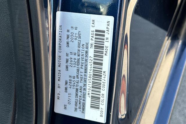 Used 2016 MAZDA MAZDA6 Touring FWD image 32