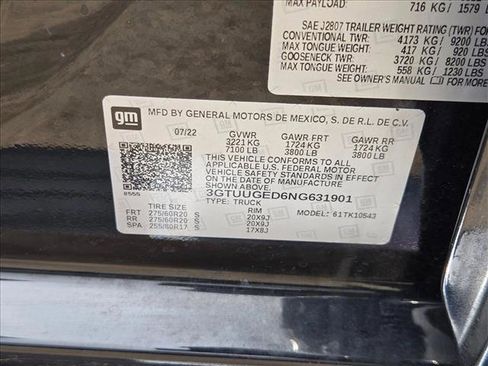 Used 2022 GMC Sierra 1500 Denali AWD/4WD image 25