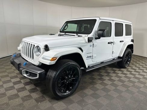 Used 2023 Jeep Wrangler Sahara 4xe w/ Cold Weather Group image 7