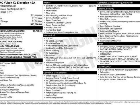 Used 2025 GMC Yukon XL Elevation w/ Elevation Premium Package image 3