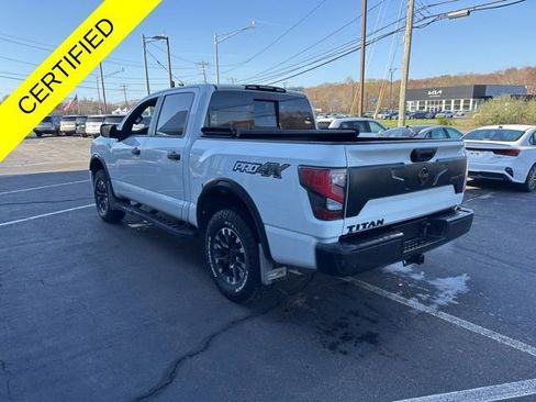 Used 2021 Nissan Titan PRO-4X w/ Off Road Protection Package AWD/4WD image 6