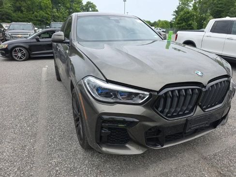 Used 2022 BMW X6 M50i w/ Executive Package AWD/4WD image 2