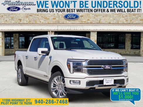 New 2026 Ford F150 Platinum w/ Equipment Group 703A Plus image 1