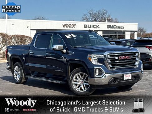 Used 2021 GMC Sierra 1500 SLT w/ SLT Premium Package image 2