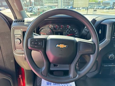 Used 2022 Chevrolet Silverado 1500 Custom w/ LPO, Dark Essentials Package RWD image 23
