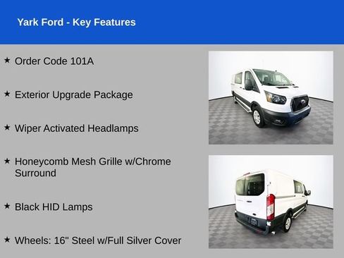 Certified 2025 Ford Transit 250 Low Roof w/ Exterior Upgrade Package RWD image 2