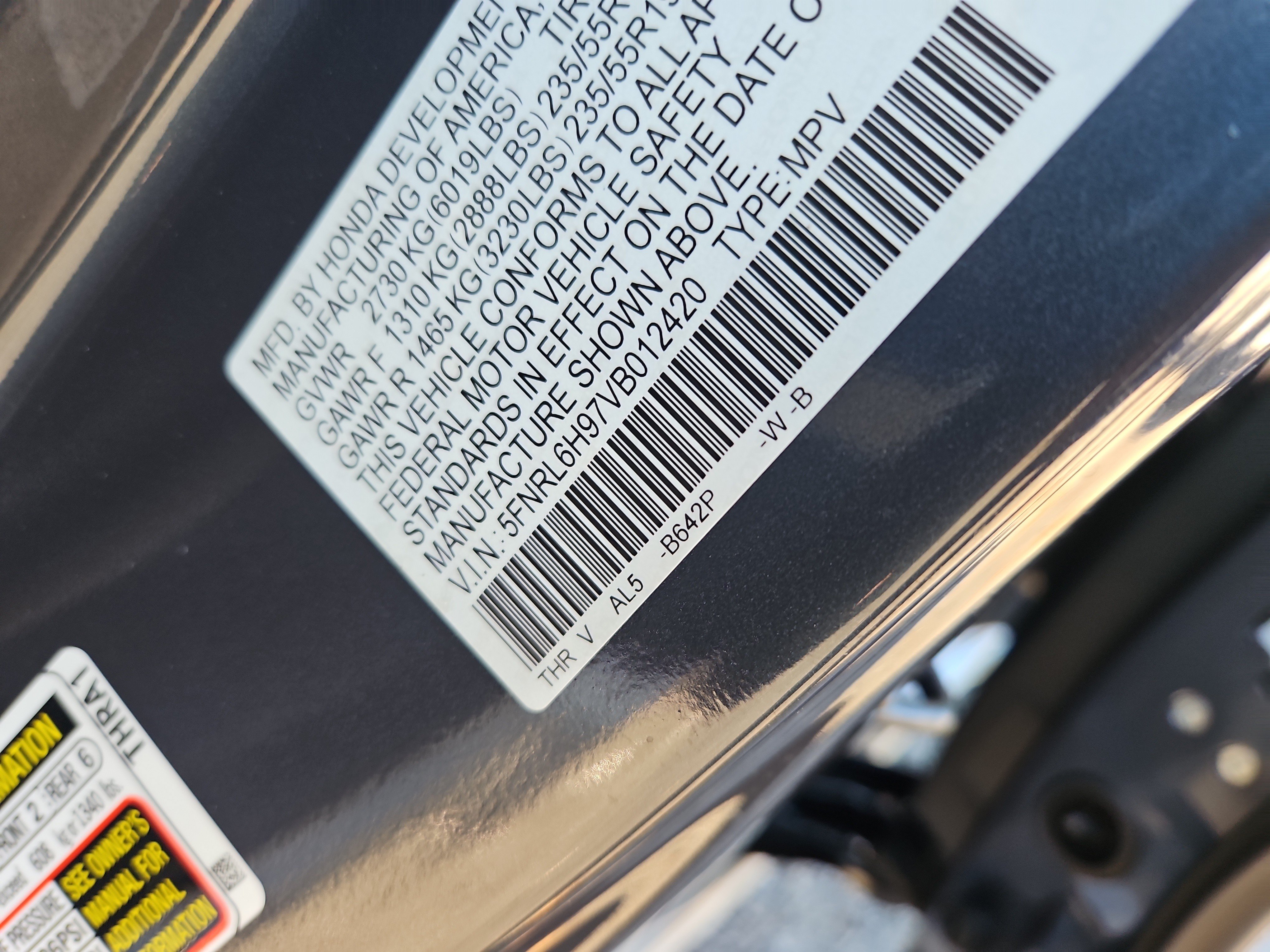 New 2027 Honda Odyssey Elite image 26