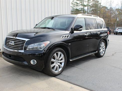Used 2014 INFINITI QX80 4WD w/ Deluxe Touring Package image 1
