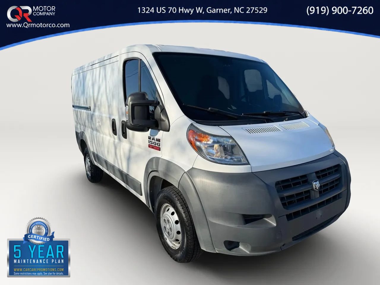 Used 2017 RAM ProMaster 1500 FWD image 1