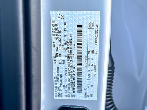 Used 2025 Ford F150 Raptor w/ Equipment Group 803A Raptor R image 27