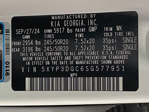 Used 2025 Kia Telluride EX w/ EX Captain's Chair Package AWD/4WD image 36