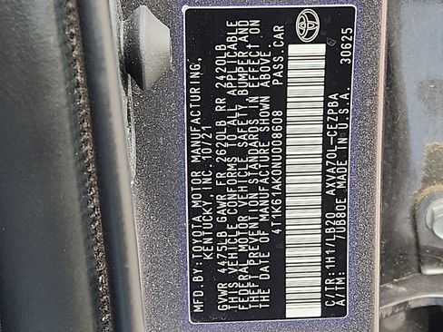 Used 2022 Toyota Camry XSE w/ Navigation Package image 26